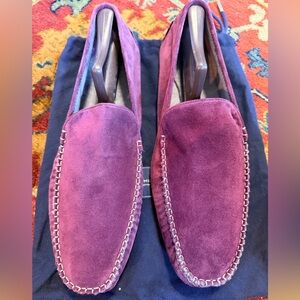 Peter Millar Collection men’s cashmere lined slippers. Sz 11.5.  NWT $248